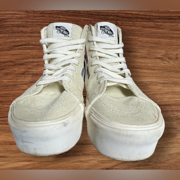 Vans SK8-Hi Tapered Stackform paisley sneakers in multi Women’s 9 men’s 7.5 - Picture 9 of 13